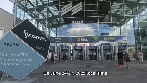 2025년 레이저 월드 오브 포토닉스에 참가하는 ECOPTIK